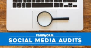 haunted house marketing and social media audits provided by Fearworm. Watch this live facebook broadcast of our team auditing social media accounts from haunted houses and haunted attractions around the country.